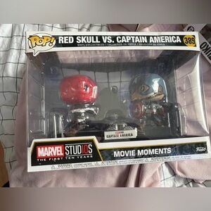 Funko Pop Moments Red Skull VS Captain America